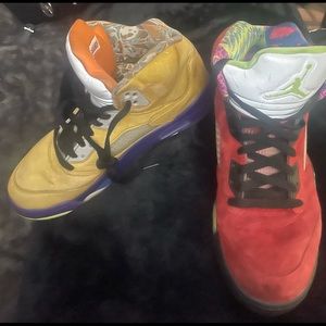 Air Jordan 5 “What The”- RARE- 10.5